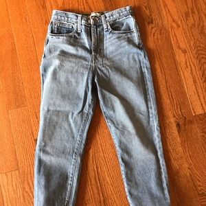 Madewell Mom Jeans